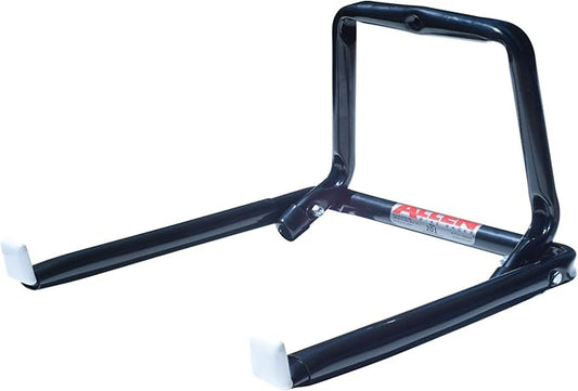 Allen Sports Wall Mounted 2-Bike Storage Rack, Model 201B , Black