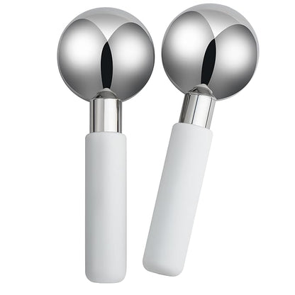 Floraison Unbreakable Stainless Steel Magic Cooling Beauty Facial Sticks for Face, Neck & Body Cryo Sticks & Cold Roller for face Puffiness & Wrinkles, Wine-Chilling Wands