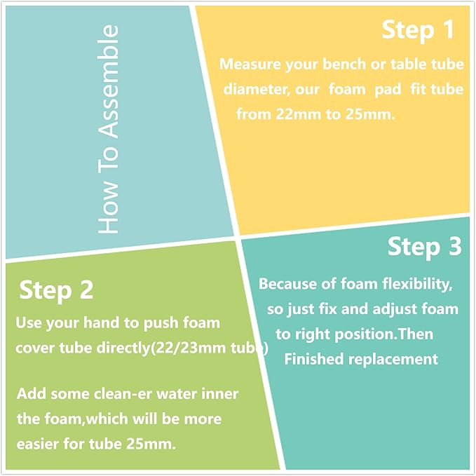 Foot Foam Pads Rollers Replacement