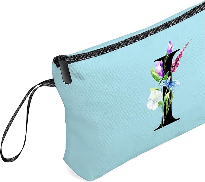 SEAMOON Birthday Inspirational Bridesmaid Proposal Team Small Gifts for Women Mom Aunt Teacher Sister Coworkers Makeup Cosmetic Bag Travel with Mirror Mothers Day Christmas Graduation I