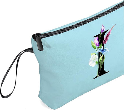 SEAMOON Birthday Inspirational Bridesmaid Proposal Team Small Gifts for Women Mom Aunt Teacher Sister Coworkers Makeup Cosmetic Bag Travel with Mirror Mothers Day Christmas Graduation I