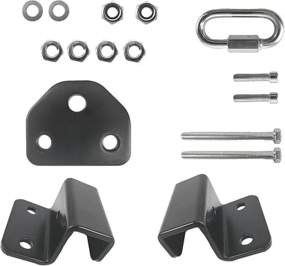 Punching Bag Hangers Heavy Duty Steel Heavy Bag Hange Brackets fit I-Beam Wood Beam Metal Beam,Max Load 1100lb