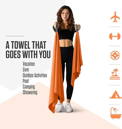 VENTURE 4TH Quick Dry Towel. Microfiber Travel Towel