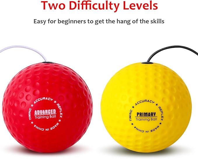 Training Reflex Ball - Adjustable Elastic Head Band