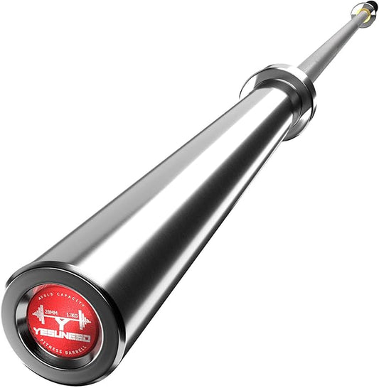 Olympic Barbell EZ Bar Curl Bar 4ft/5ft/7ft 2 Inch (300lb/330lb/400lb/700lb/1000lb/1500lb)