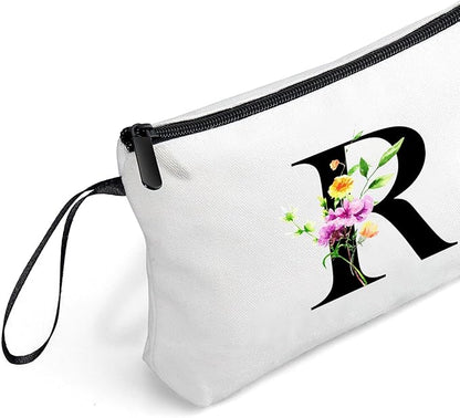 SEAMOON Bridesmaid Proposal Bridal Birthday Unique Gifts for Women Bride Friend Bestie Personalized Travel Make up Cosmetic Bag with Mirror Valentines Mothers Day Christmas Graduation R