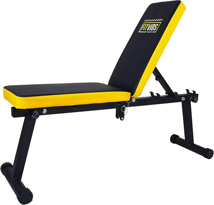 Signature Fitness Heavy Duty Adjustable and Foldable Utility