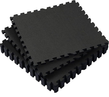 SUPERJARE 0.79 Inch Gym Flooring for Home Gym 6 Tiles