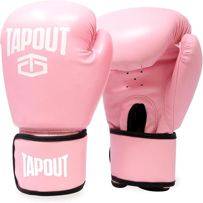 TAPOUT Kids Blue Boxing Kit: 8 oz Gloves, Inflatable Punching Bag with Pump, Mesh Carrying Bag Included