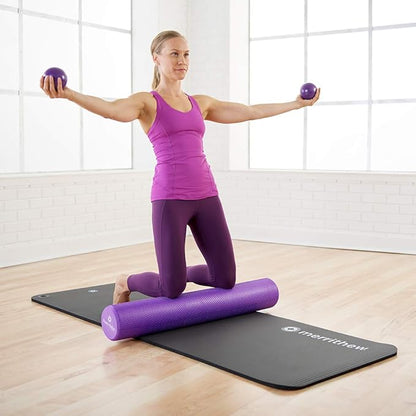 Merrithew STOTT PILATES Deluxe Pilates Mat with Grommets 0.6 inch 15 mm,