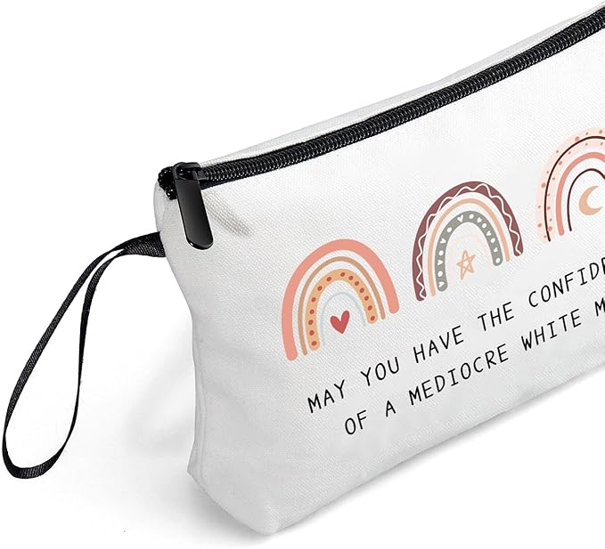 Inspirational Thoughtful Quirky Gifts for Her,Intersectional Feminism,Feminist Makeup Bag,Women Gift Ideas,Small Cosmetic Bag