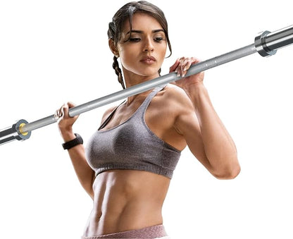 Elevens Olympic Barbell Barbells for Home Gym Fitness Weightlifting
