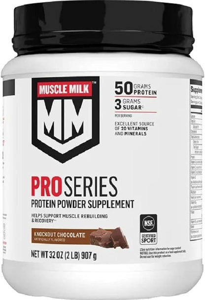 Muscle Mlk Pro Series 50 Knockout Chocolate, 2 Pounds