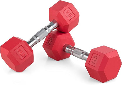 Portzon 8 Colors Options Compatible with Set of 2 Rubber 5-50 LB,