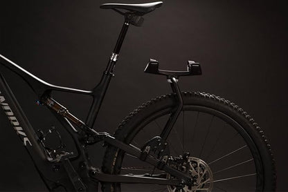 AEROE Rear Bike Rack, Easy Install & Use, Fits All Mountain Bikes incl. E MTB, Gravel Bikes, Road Bikes and Electric Bikes, Bike Cargo Rack Can Carry Any Type of Luggage, Dry Bag or Tent up to 35lbs