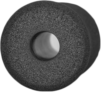 Sponge Foam Foot Pad Roller Pair 1-inch Rod 5.12" X 2.76" Od 0.87" Id)
