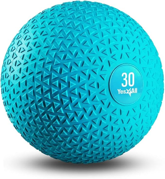 Yes4All Upgraded Fitness Slam Medicine Ball Triangle 30lbs