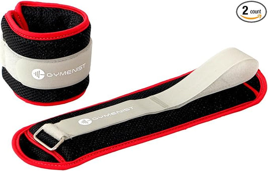 Gymenist Water Proof Ankle Weights With Adjustable Strap