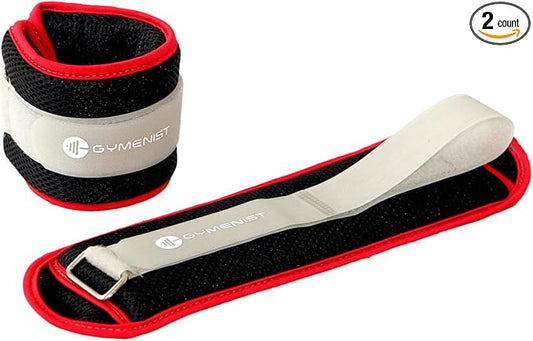 Gymenist Water Proof Ankle Weights With Adjustable Strap