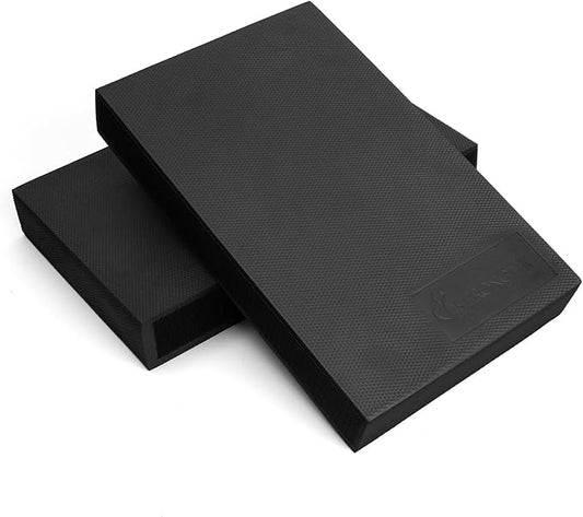 StrongTek 2-in-1 Non-Slip Balance Pad - High-Density Foam Cushion