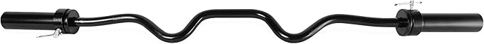 CAP Barbell Olympic Super Curl Bar 48-Inch (OBIS-48B) (OBIS-48B)