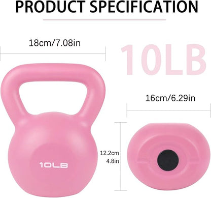 Kettlebell Weight, Exercise Kettlebell, Solid Kettlebell, Kettle Ball 10lb
