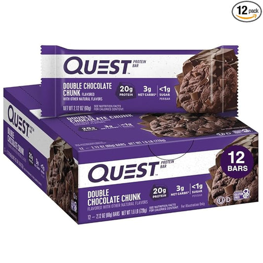 Quest Nutrition High Protein Chocolate, 12 Count (Pack of 1)