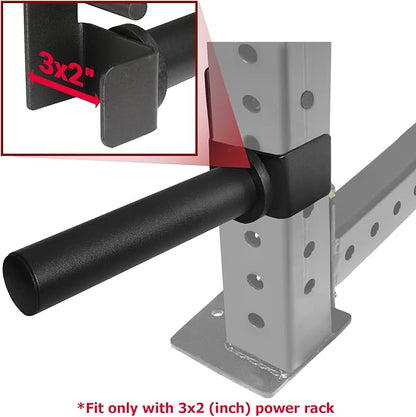 A2ZCARE Weight Plate Holder - Attachment Power Cage Rack for Power Rack - Weight Plates Storage Fit 2-inch Olympic Weight Plates (Set of 4)