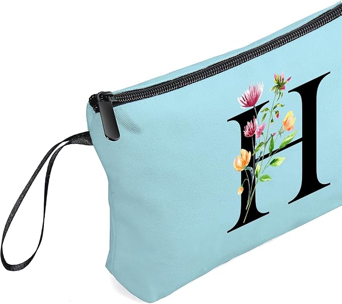 SEAMOON Birthday Inspirational Bridesmaid Proposal Team Small Gifts for Women Mom Aunt Teacher Sister Coworkers Makeup Cosmetic Bag Travel with Mirror Mothers Day Christmas Graduation H
