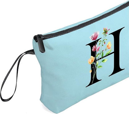 SEAMOON Birthday Inspirational Bridesmaid Proposal Team Small Gifts for Women Mom Aunt Teacher Sister Coworkers Makeup Cosmetic Bag Travel with Mirror Mothers Day Christmas Graduation H