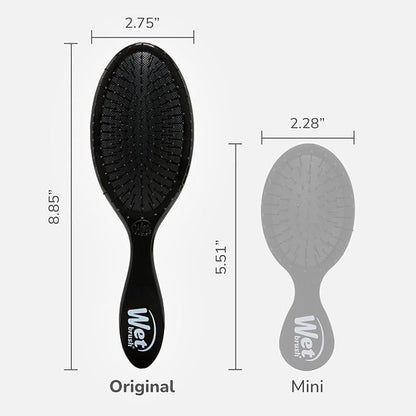 Wet Brush Original Detangler Hair Brush, Classic Black, Ultra-Soft IntelliFlex Bristles, Detangling Bristles Glide Through Tangles (Wet & Dry Hair), Women & Men
