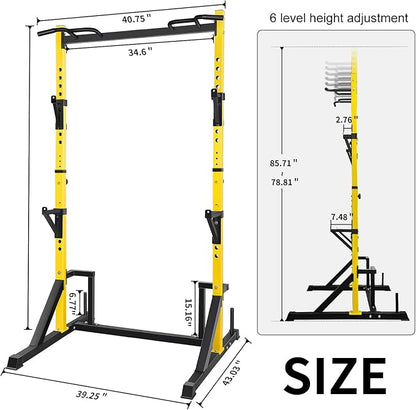CANPA Multifunction Power Rack with Pull up Bar