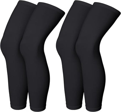 Skylety Compression Leg Sleeve Full Length Leg Sleeves Sports Cycling for Men Women, Running, Basketball