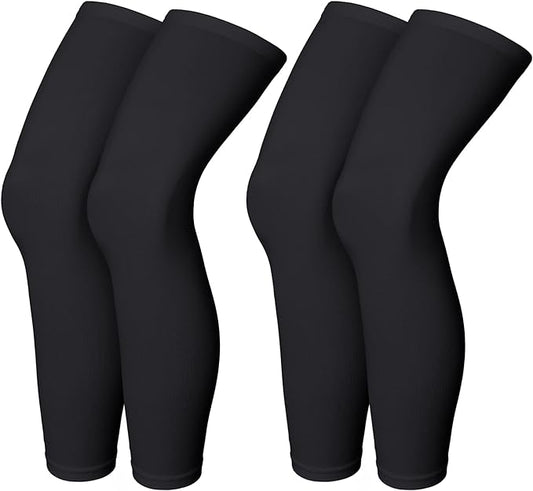 Skylety Compression Leg Sleeve Full Length Leg Sleeves Sports Cycling for Men Women, Running, Basketball