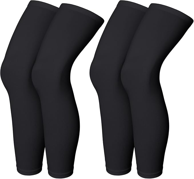 Skylety Compression Leg Sleeve Full Length Leg Sleeves Sports Cycling for Men Women, Running, Basketball