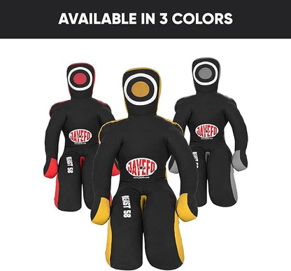 Jayefo Beast 58 BJJ Brazilian JIU Jitsu Wrestling Dummy for Grappling-Submission-Mixed Martial Arts-MMA-Training Punching Throwing Boxing Bag Practice Karate Judo.