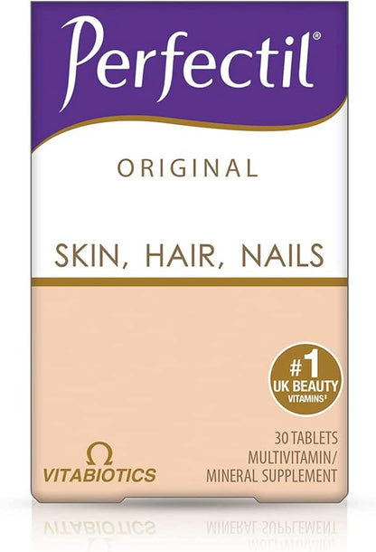 Vitabiotics Perfectil Tablets Healthy Skin Hair and Nails 30 Tablets