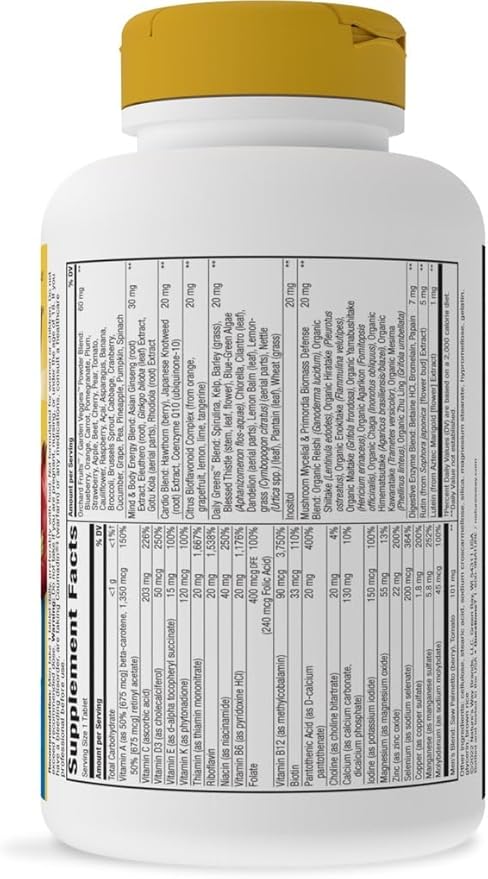 Alive! Once Daily Men's 50+ Ultra - 60 Tablets by Nature's Way