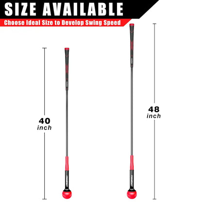 CHAMPKEY Golf Swing Trainer - Tempo & Flexibility Training Aids Warm-Up Stick Ideal for Golf Indoor & Outdoor Practice