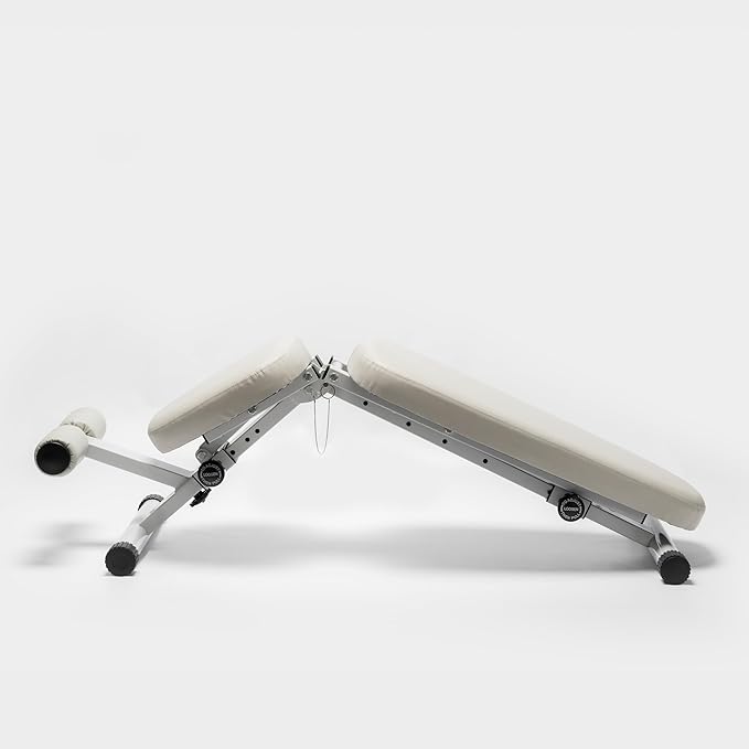 Fitness Bench, Adjustable, Collapsible, Comfortable, and Luxurious Home