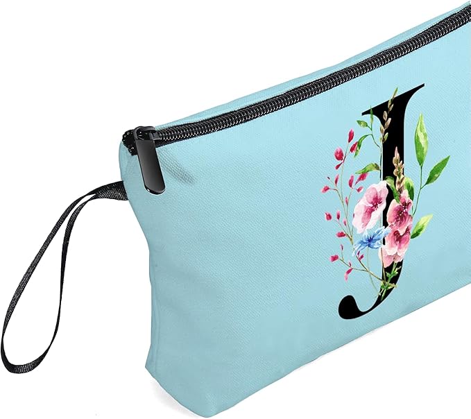 SEAMOON Birthday Inspirational Bridesmaid Proposal Team Small Gifts for Women Mom Aunt Teacher Sister Coworkers Makeup Cosmetic Bag Travel with Mirror Mothers Day Christmas Graduation J