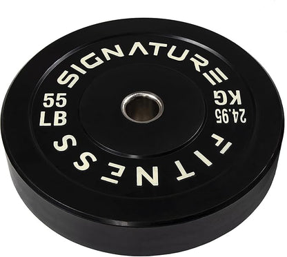Signature Fitness 2" Olympic Bumper Plate Weight Plates