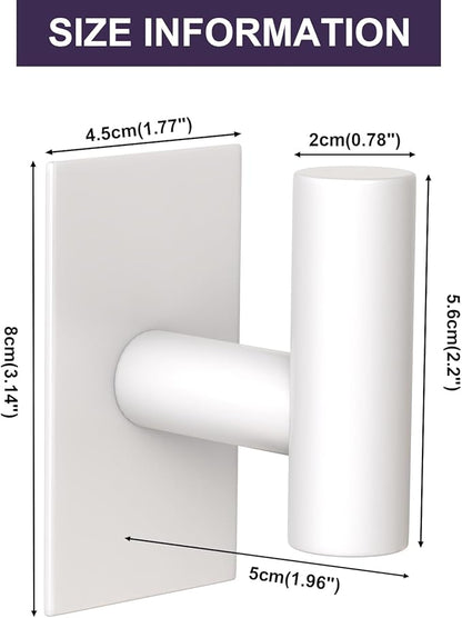 VAEHOLD Wall Adhesive Hooks 2 Pack)