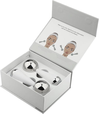 Cryo Sticks for Face - Facial Skin Care Tools for Women Face Eyes, Ice Globes-Cooling Massage Tools, Ice Globes for Face - 360 Rotating Unbreakable Stainless Steel Cooling Face Globes