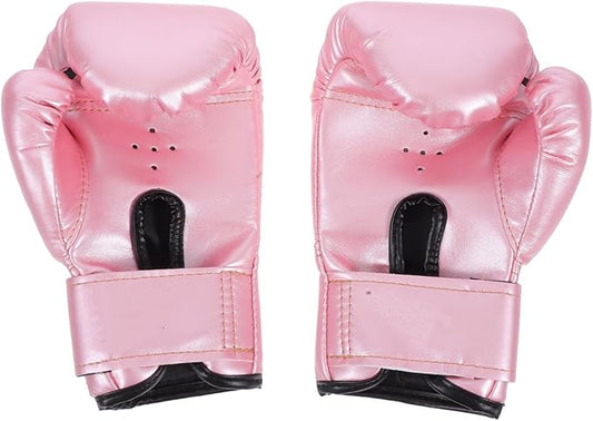 Garneck Kids Boxing Gloves Training Gloves Training Mitts Junior Punch PU Leather Sponge Filled for Toddler and Youth Red