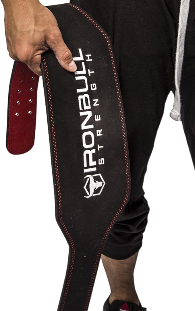 Weight Lifting Belt - 6-inch Padded Leather Weight