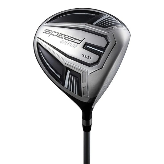 Speed Titanium Driver Golf Club, 10°, 11.5°, 12.5° Loft , Ultra Lightweight Graphite Shaft, Oversized Sweet Spot, Aerodynamic Design, USGA Conforming Mens Golf Driver + Deluxe Headcover