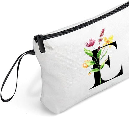 SEAMOON Bridesmaid Proposal Bridal Birthday Unique Gifts for Women Bride Friend Bestie Personalized Travel Make up Cosmetic Bag with Mirror Valentines Mothers Day Christmas Graduation E