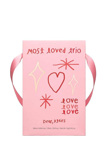 DearKlairs Most Loved Skincare Set - Unscented Toner, Vitamin Serum & E Mask | Korean Glass Skin Routine | Sensitive Skin-Friendly Valentine's Galentines Holiday Gift | Hydrating, Revitalizing