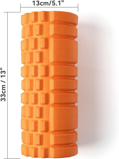 Foam Roller High Density 13" Patented Exercise Roller